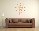 The Best Way Quotes Wall Decal Motivational Vinyl Art Stickers